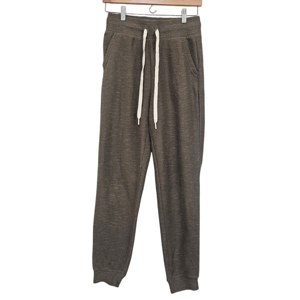OFFLINE Aerie Women S Joggers Olive Waffle Knit Drawstring Athleisure Lounge ~